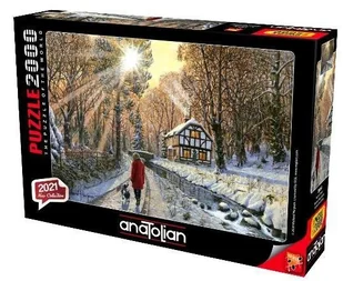Anatolian Puzzle 2000 Zima w lesie - Puzzle - miniaturka - grafika 1