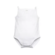 Body dla niemowląt - Body na cienkich ramiączkach unisex, biały/Olimpias - miniaturka - grafika 1