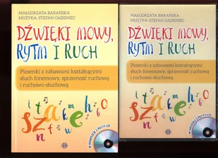 Harmonia Pakiet. Dźwięki mowy, rytm i ruch + CD praca zbiorowa - Edukacja przedszkolna - miniaturka - grafika 1