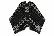 Apaszki i szaliki damskie - Replay Damski szalik AW9306, 1593 Black + Indigo Blue + LT Grey, UNIC, 1593 BLACK + INDIGO BLUE + LT GREY, Rozmiar Uniwersalny - miniaturka - grafika 1