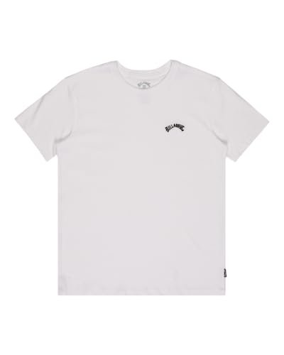 Billabong Top z dzianiny z krótkim rękawem Arch Crew SS Kids Biały XL