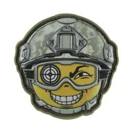 Odzież taktyczna i umundurowanie - M-Tac - Naszywka Emoji №25 Celownik - PVC 3D - Camo - 51353525 - miniaturka - grafika 1