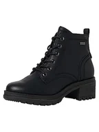 Botki damskie - Jana Damskie Softline 8-26273-41 wygodne szerokie wygodne buty wodoodporne antypoślizgowe profilowana podeszwa botki czarne Nappa, rozmiar 37 EU, Czarna papka, 37 EU Weit - miniaturka - grafika 1