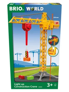 Brio Dźwig - 3+ - Pociągi dla dzieci - miniaturka - grafika 1