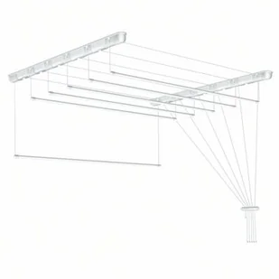 Suszarka sufitowa 6 x 120 cm - Suszarki na ubrania - miniaturka - grafika 1