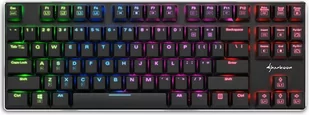 Sharkoon PureWriter TKL Kailh Red czarna - Klawiatury - miniaturka - grafika 1