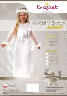 Gama Ewa Kraszek Gama Ewa Kraszek, strój dla dzieci Aniołek, Halloween, rozmiar 134/140 - Stroje karnawałowe - miniaturka - grafika 1
