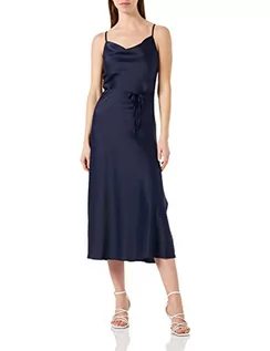 Sukienki - YAS Damska sukienka Yasthea Strap Long Dress S. Noos, niebieski (Evening Blue), XL - grafika 1