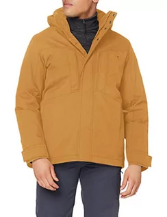 Kurtki męskie - Jack Wolfskin Męska kurtka lodowca, złoty bursztyn, L 1113331 - grafika 1