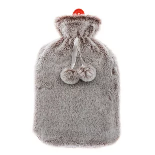 Termofor w futerku Florina 2 l mix dekoracji - Termofory - miniaturka - grafika 1