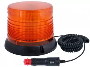 Lampa ostrzegawcza 60x SMD LED 12/24V magnetyczna, pomarańczowa - Oświetlenie samochodowe - akcesoria - miniaturka - grafika 1