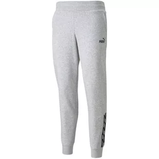 Spodnie Damskie Puma Power Pants Fl Szare 589546 04-M - Spodnie damskie - miniaturka - grafika 1