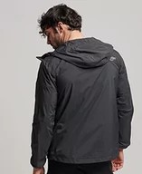 Kurtki męskie - Superdry Code SL Lightweight Jkt Kurtka męska, Czarna siatka, 3XL - miniaturka - grafika 1