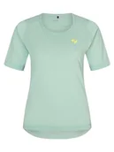 Koszulki i topy damskie - Ziener NESTONIA damska koszulka rowerowa, rower górski, rower wyścigowy, oddychająca, szybkoschnąca, elastyczna, z krótkim rękawem, jasnomiętowa, rozmiar 46 - miniaturka - grafika 1