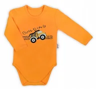 Body dla niemowląt - BODY DŁUGI RĘKAW NICOL BIG TRUCKS 181099 68 - miniaturka - grafika 1