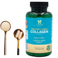 Włosy, skóra, paznokcie - Premium Marine Collagen 2400mg, Kolagen morski rybi hydrolizowany, 120 kaps. - miniaturka - grafika 1