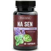 Witaminy i minerały dla sportowców - SKOCZYLAS Na Sen Melatonina 60caps - miniaturka - grafika 1