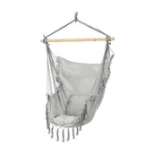 Fotele ogrodowe wiszące - Leziter Hamak Puerto szary - miniaturka - grafika 1