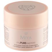 Maseczki do twarzy - Miya Cosmetics Miya myPUREexpress 5-minutowa maseczka oczyszczająca 50g - miniaturka - grafika 1