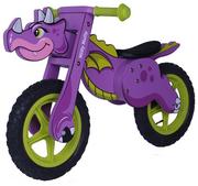 Rowerki biegowe - Milly Mally Dino Violet 1577 - miniaturka - grafika 1