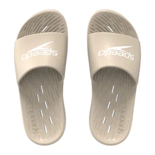 Klapki basenowe antypoślizgowe damskie Speedo Slides - Klapki i japonki damskie - miniaturka - grafika 1