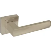 Klamki - Eureka Klamka do drzwi wewnętrznych na rozecie Nikiel - miniaturka - grafika 1