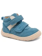 Buciki dla niemowląt - bisgaard Skórzane buty w kolorze niebiesko-kremowym do nauki chodzenia - miniaturka - grafika 1