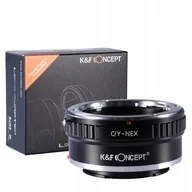 Tulejki, adaptery, redukcje do aparatów - K&F CONCEPT Adapter K&F CONCEPT KF06.111 C/Y-NEX - miniaturka - grafika 1