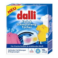 Środki do prania - Dalli chusteczki przeciw farbowaniu DO PRANIA 15SZT (51386712) - miniaturka - grafika 1