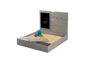 Place zabaw - Roba Piaskownica z pokrywą tablicą i haczykami - miniaturka - grafika 1