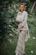 Chusty do noszenia dzieci - Little Frog Chusta żakardowa Little Frog - Summer Meadow 4,6 m - miniaturka - grafika 1