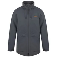 Kurtki męskie - Męski płaszcz Husky Nevr M Rozmiar: M / Kolor: ciemnoszary - miniaturka - grafika 1