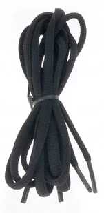 Sznurówki MARTES LACE SLIM BLACK - Akcesoria obuwnicze - miniaturka - grafika 1