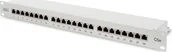 Akcesoria do szaf serwerowych - Digitus Patch panel 19" 1U 24x RJ45 LSA kat.5e DN-91524S - miniaturka - grafika 1