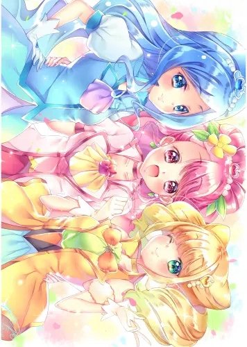 Plakat Healin Good Precure hgp_019 A2 (custom)