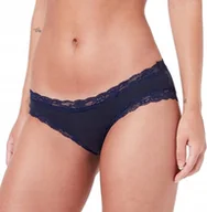 Majtki damskie - Iris & Lilly majtki damskie Figi BELK014M5 rozmiar XL granatowy 5pack A16 - miniaturka - grafika 1