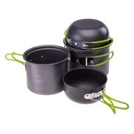 Kuchnia turystyczne i akcesoria - MENAŻKA ELBRUS HIKE PRO COOK SET M000161472 – Szary - miniaturka - grafika 1
