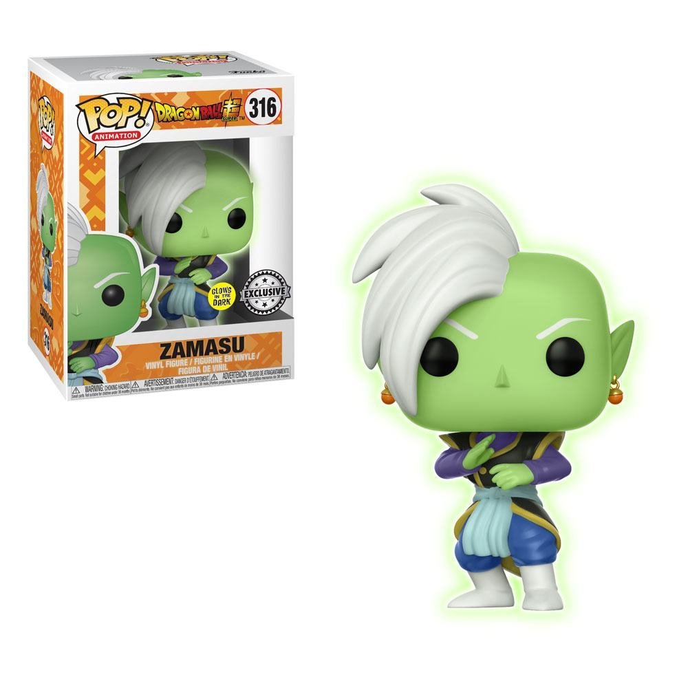 Funko POP, figurka kolekcjonerska Dragon Ball Zamasu (Glow)