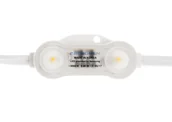 Halogeny - Moduł LED BERGMEN RX-2 Stark / 12VDC / 0,48W / 44lm / 160° / 2 x 2835 SMD Samsung / IP68 / ciepły biały / 3000K - miniaturka - grafika 1