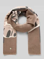 Apaszki i szaliki damskie - Szal z frędzlami - miniaturka - grafika 1