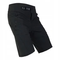Spodenki rowerowe - Spodenki rowerowe Fox Flexair Black czarny - miniaturka - grafika 1