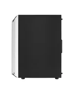 Obudowy komputerowe - Aerocool Bionic v1 Midi-Tower, RGB, Tempered Glass - czarny/biały - miniaturka - grafika 1