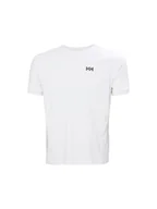 Koszulki męskie - Koszulka HELLY HANSEN Hp Ocean T-Shirt 2.0 biały L - miniaturka - grafika 1