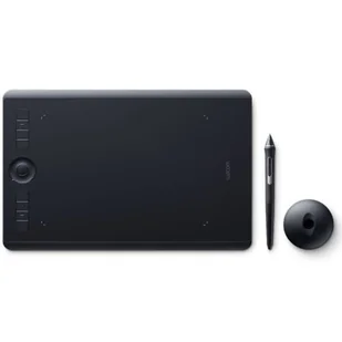 Wacom Intuos Pro tablet graficzny i rysik, czarny PTH-660-N - Akcesoria do tabletów i e-booków - miniaturka - grafika 1