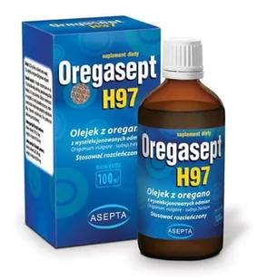 ASEPTA Oregasept h97 olejek z oregano 100 ml - Przeziębienie i grypa - miniaturka - grafika 1