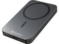 Powerbanki - Sandberg Mag Wireless Powerbank5000ALU - miniaturka - grafika 1