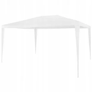 vidaXL Namiot imprezowy, 3 x 4 m, biały - Pawilony ogrodowe - miniaturka - grafika 8