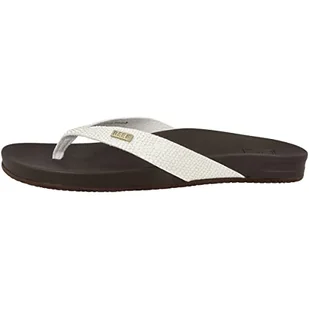 Reef Cushion Court klapki damskie, Brown Sassy, 40.5 EU - Klapki i japonki damskie - miniaturka - grafika 1