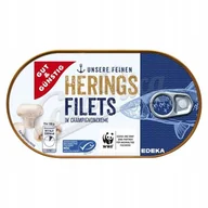 Konserwy i dania rybne - G&G Filet śledziowy w kremie grzybowym 200g DE - miniaturka - grafika 1