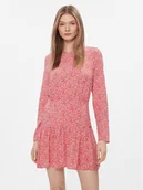 Sukienki - Pepe Jeans Sukienka codzienna Britney PL953446 Czerwony Slim Fit - miniaturka - grafika 1